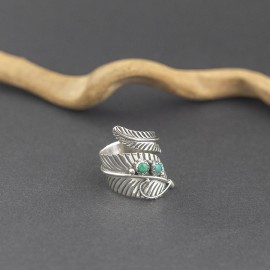 Srebrny pierścionek z turkusem