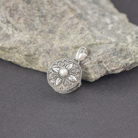 Srebrny sekretnik z perłą