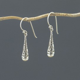 Srebrne kolczyki z perełkami