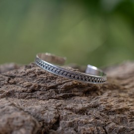 Srebrna bransoletka bangla