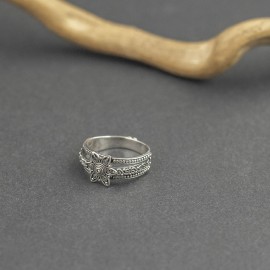 Srebrny ozdobny pierścionek (rozm.13, 15, 17)