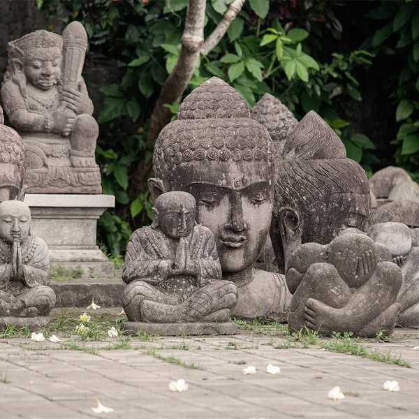 Srebrny wisiorek Budda