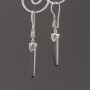 Srebrne kolczyki z onyksem